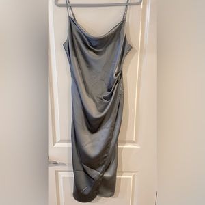 Renamed Maddy Slip Dress in Silver Sage